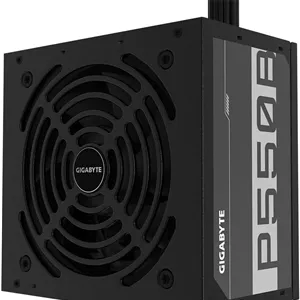 منبع تغذیه گیگابایت P550B، توان 550 وات، 204 پین، ATX، مشکی