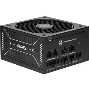 منبع تغذیه ام اس آی مدل MAG A650GLS توان 650 وات
