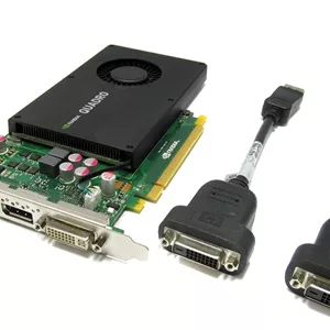 کارت گرافیک Nvidia HP Quadro K2000 C2J93AT با حافظه 2GB و خروجی DL-DVI 2xDP