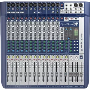 میکسر 16 کانال آنالوگ Soundcraft Signature 16 با افکت