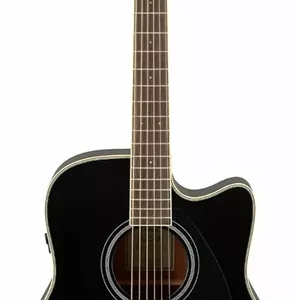 گیتار آکوستیک یاماها مدل FGC-TA TransAcoustic Dreadnought - مشکی