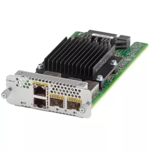 ماژول شبکه سیسکو C-NIM-2T=، 2 پورت 100M/1G WAN NIM با MACsec 256 بیتی