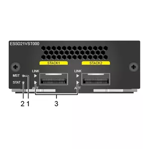 کارت استک هواوی مدل S5720EI تعداد پورت 2xQSFP