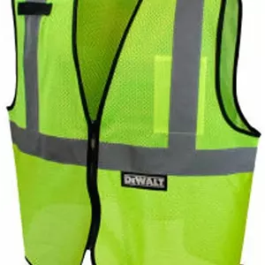 جلیقه ایمنی دیوالت مدل DSV220-M سایز متوسط رنگ سبز