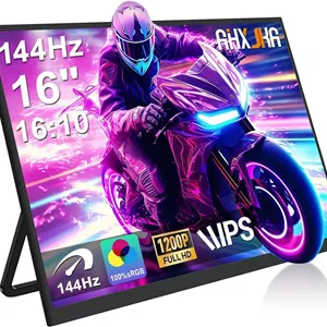 مانیتور قابل حمل ۱۶ اینچ ۱۴۴ هرتز AHXJKA کیفیت FHD