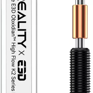 نازل پرینتر سه بعدی کرلی K2 پلس سایز 0.4 میلی متر E3D Obxidian