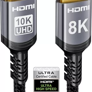 کابل HDMI 2.1 اسنیوککو طول 2 متر سرعت 48 گیگابیت بر ثانیه 8K