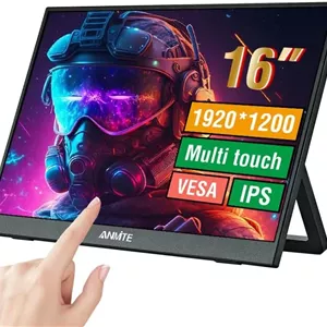 مانیتور قابل حمل لمسی ۱۶ اینچ Anmite رزولوشن 1200×1920 فلزی