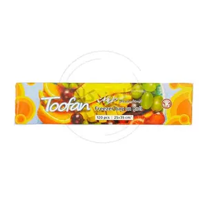 کیسه فریزر رولی طوفان 120 عددی