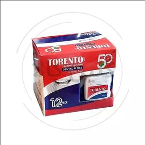 نخ دندان تورنتو 50 متری باکس 12 عددی (عمده)