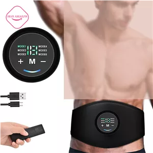 کمربند ورزشی الکترونیکی تحریک عضلات شکم ریموت دار