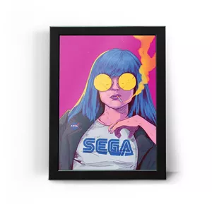 تابلو قاب سگا Sega Retro
