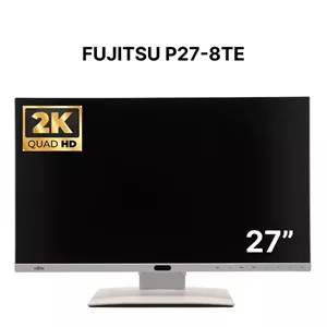 مانیتور استوک فریم لس فوجیتسو 27 اینچ FUJITSU P27-8TE با کیفیت 2K