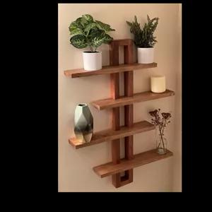 شلف دیواری چوبی 002