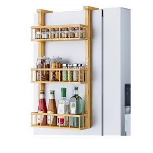 شلف کنار یخچالی چوبی 005