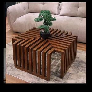 جلو مبلی چوبی مدل پودینه