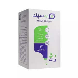 لامپ 50 وات استوانه مهتابی E27 نیک سپند