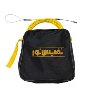 فنر سیم کشی روکش پلاستیکی غلطک دار به طول 10 متر نفیس نور