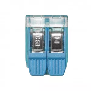 ترمینال شیشه ای آبی 2 خانه PC68 02 بسته 100 عددی-MAX-ZHANTI