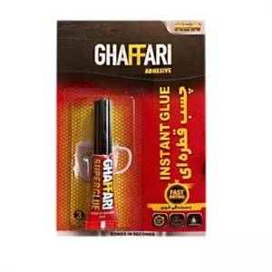 چسب قطره ای 3ml غفاری