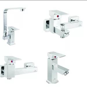 ست شیرآلات طوفان فلز مدل فلت