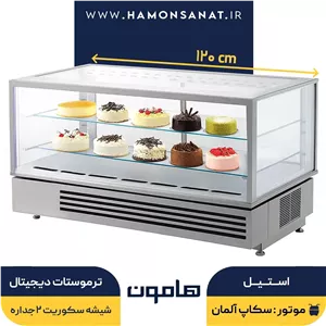 شو کیک کافه استیل 120 سانتی