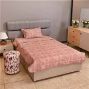 سرویس لحاف یک نفره پنبه ای تیسا طرح ابری 6