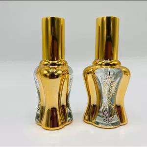 شیشه عطر 15 میل طلاکوب کد 383