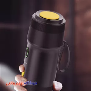 قهوه ساز شارژی قابل حمل گرین لاین مدل GL-CM01 ا Green Lion GNCOFMKPRBK Coffee Maker Pro with 20 Bar Pump Pressure (تک/عمده)