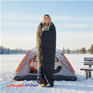 کیسه خواب کمپینگ گرین لاین مدل GNSMCPSLBGBK ا Green Lion Sleep Mate Camping Sleeping Bag l (تک/عمده)