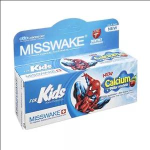 خمیر دندان کودک مرد عنکبوتی با طعم سیب میسویک Apple Toothpaste For Kids MISSWAKE