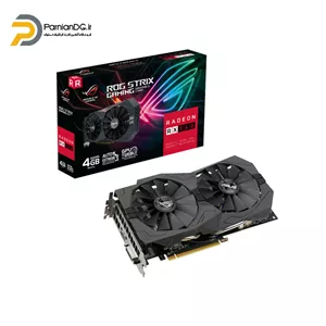 کارت گرافیک RX 560 ASUS ROG Strix 4GB V2 استوکیک هفته مهلت تست