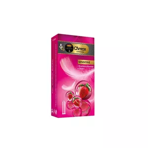 کاندوم کلایمکس توت فرنگی بسته 12 عددی