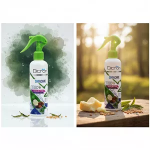 سرم مو دوفاز دیترون حجم ۲۵۰ میلی لیتر حاوی شی باتر و روغن جوانه گندم