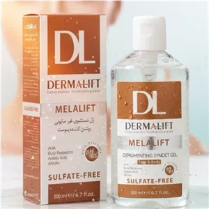 ژل شستشو صورت درمالیفت مدل ملالیفت