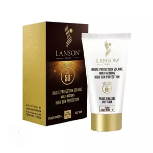 کرم ضد آفتاب لانسون مدل مولتی اکشن رنگی spf50 حجم ۴۰ میلی لیتر