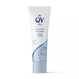 کرم مرطوب کننده SPF30 پوست نرمال تا خشک کیو وی 100 میل