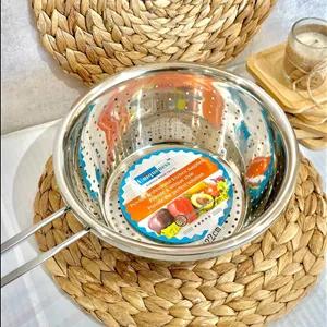 آبکش استیل تک دسته یونیک