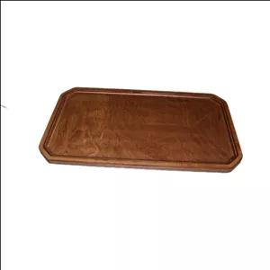 سینی سرو چوبی لبه کج کد 081