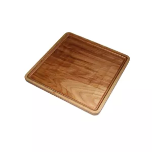 سینی چوبی دسته قلبی بزرگ 076