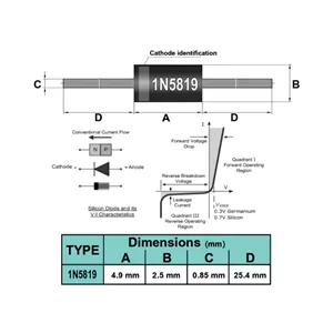 دیود شاتکی 1N5819