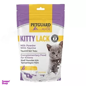 شیر خشک گربه پت گارد مدل Kitty Lack وزن 200 گرم