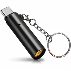 فندک الکترونیکی USB TYPE C مدل AIR SENSOR با سنسور تشخیص فوت و خاموشی خودکار