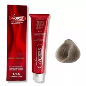 رنگ مو فورگرلز(4GIRLS) شماره C7 رنگ بلوند دودی متوسط حجم 120میلی لیتر