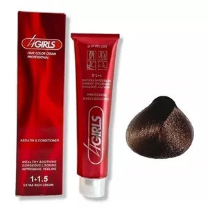 رنگ مو فورگرلز(4GIRLS) شمارهCH6 رنگ بلوند شکلاتی تیره حجم 120میلی لیتر