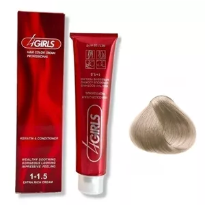 رنگ مو فورگرلز(4GIRLS) شماره CN9 رنگ بلوند کاپوچینو خیلی روشن حجم 120میلی لیتر