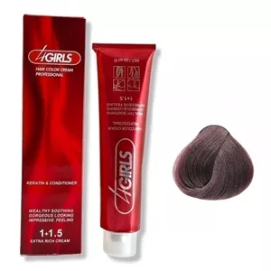 رنگ مو فورگرلز(4GIRLS) شماره V5 رنگ بنفش روشن (بادمجانی) حجم 120میلی لیتر