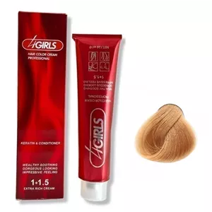 رنگ مو فورگرلز(4GIRLS) شماره CM7رنگ بلوند دارچینی متوسط حجم 120میلی لیتر