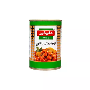 کنسرو لوبیاچیتی با قارچ دلپذیر(420 گرمی)