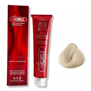 رنگ مو فورگرلز(4GIRLS) شماره SSBرنگ بژ کاملا روشن حجم 120میلی لیتر